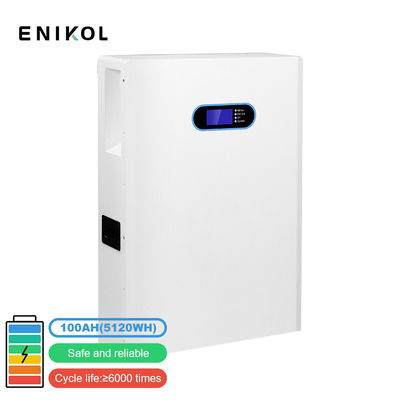 IP55 Bateria de armazenamento de energia doméstica Lifepo4 100Ah 200Ah Bateria solar de 48 volts