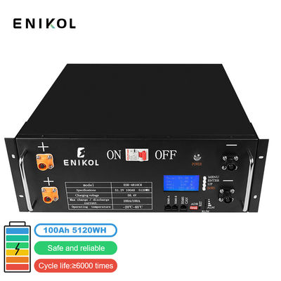 24V 48V 100ah 200ah Bateria LiFePo4 empilhável