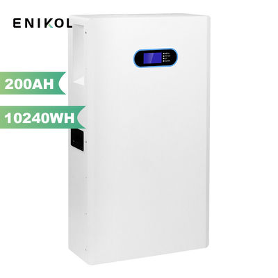 Energia solar Bateria de lítio LiFePo4 montada na parede 10kw 20kw 48V 200Ah