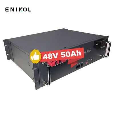 Bateria LiFePo4 empilhável 5kw 10kw 24V 48V 50ah 100ah Baterias de lítio solar