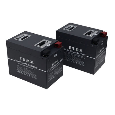 Painéis Solares Carrinho de Golfe Bateria 250ah 260ah Lifepo4 Bateria de íons de lítio 12V 400ah