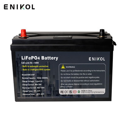 100h 200h 12V Bateria de Lítio Lifepo4 Bateria de Armazenamento de Energia para Sistema Solar