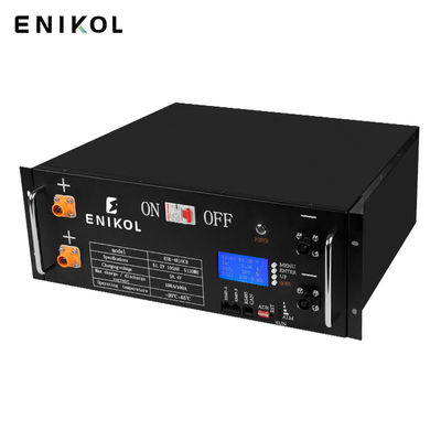 Casa 51.2V 100AH Bateria de armazenamento de energia doméstica 64 Max paralelo Lítio Ferro Fosfato