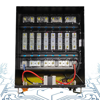LiFePO4 Bateria solar de 48V com ecrã LCD, 100h Bateria de lítio ferro fosfato