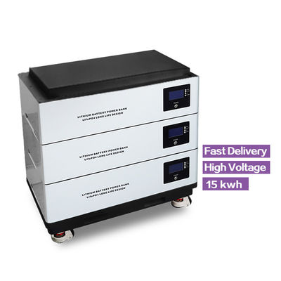 Alta performance 51.2v 100ah Bateria empilhável Lifepo4 48v Solar de lítio