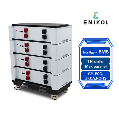 Bateria de lítio empilhável 15kwh 20kwh Bateria LiFePo4 48v Sistema de armazenamento solar