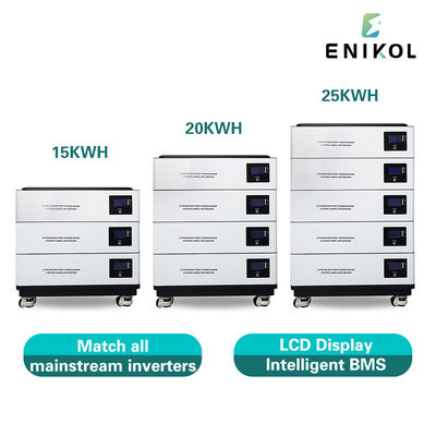 Bateria de armazenamento de energia doméstica de ferro-fosfato de lítio 5KW Bateria Lifepo4 para energia solar