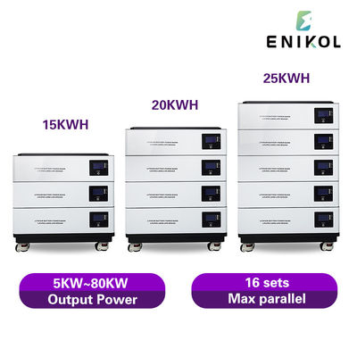51.2V Bateria de armazenamento de energia doméstica 100AH 5120WH Lifepo4 Bateria solar 48V