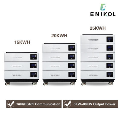 Sistemas de energia de reserva de bateria solar de 48V 5KW 51.2V LiFePO4 Bateria com casca de aço