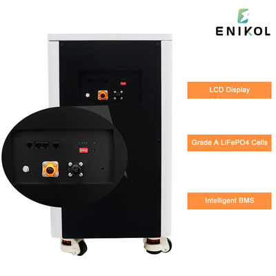 Bateria de fosfato de ferro de lítio com BMS para sistemas solares de 48 V