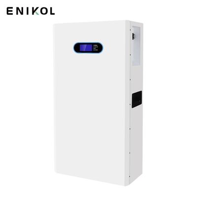 Bateria de lítio recarregável 51.2V 200AH Montagem na parede LiFePo4 Bateria com LCD