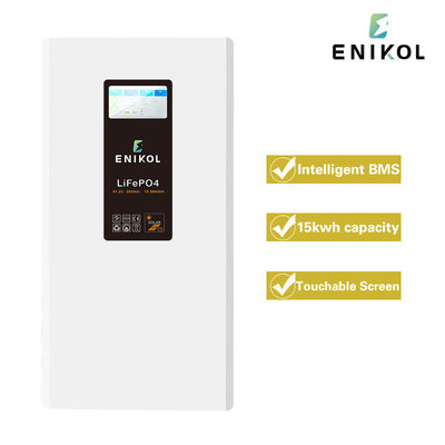 Bateria de fosfato de ferro de lítio de 48V Bateria solar de 300AH para armazenamento de energia doméstica