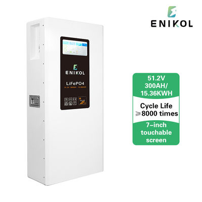 Bateria Lifepo4 Bateria de energia solar 48V com BMS para projetos de armazenamento em casa inteira