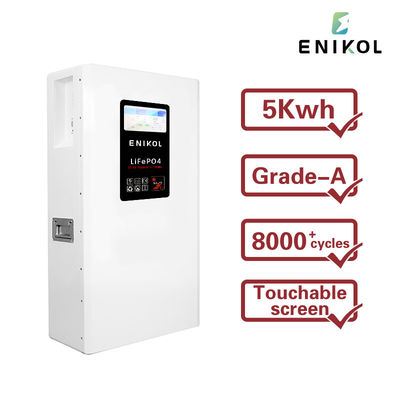 51.2V 100ah LiFePO4 Bateria 5kwh 48V Bateria solar para sistema de armazenamento de energia