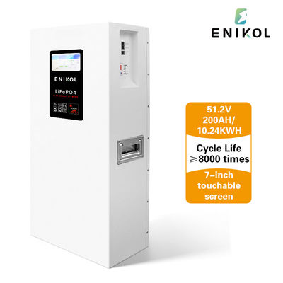 Baterias Solares de Fósforo de Lítio de Ferro de 48 V 51.2 V 200AH 10240WH