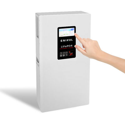 Folha de acrílico preto 51.2v 200ah 10kw 48V Bateria solar para sistema de armazenamento de energia doméstica