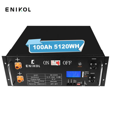 Bateria solar Lifepo4 de grande capacidade 48v 100ah para sistema de armazenamento de energia fotovoltaica