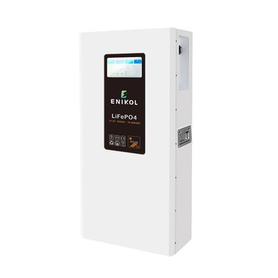 48V 300Ah Bateria de Lítio Ferro Fosfato 51.2v 15kwh Bateria de parede montada